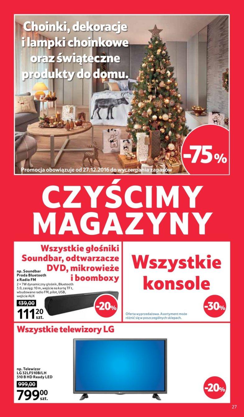 Gazetka promocyjna Tesco do 31/12/2016 str.27