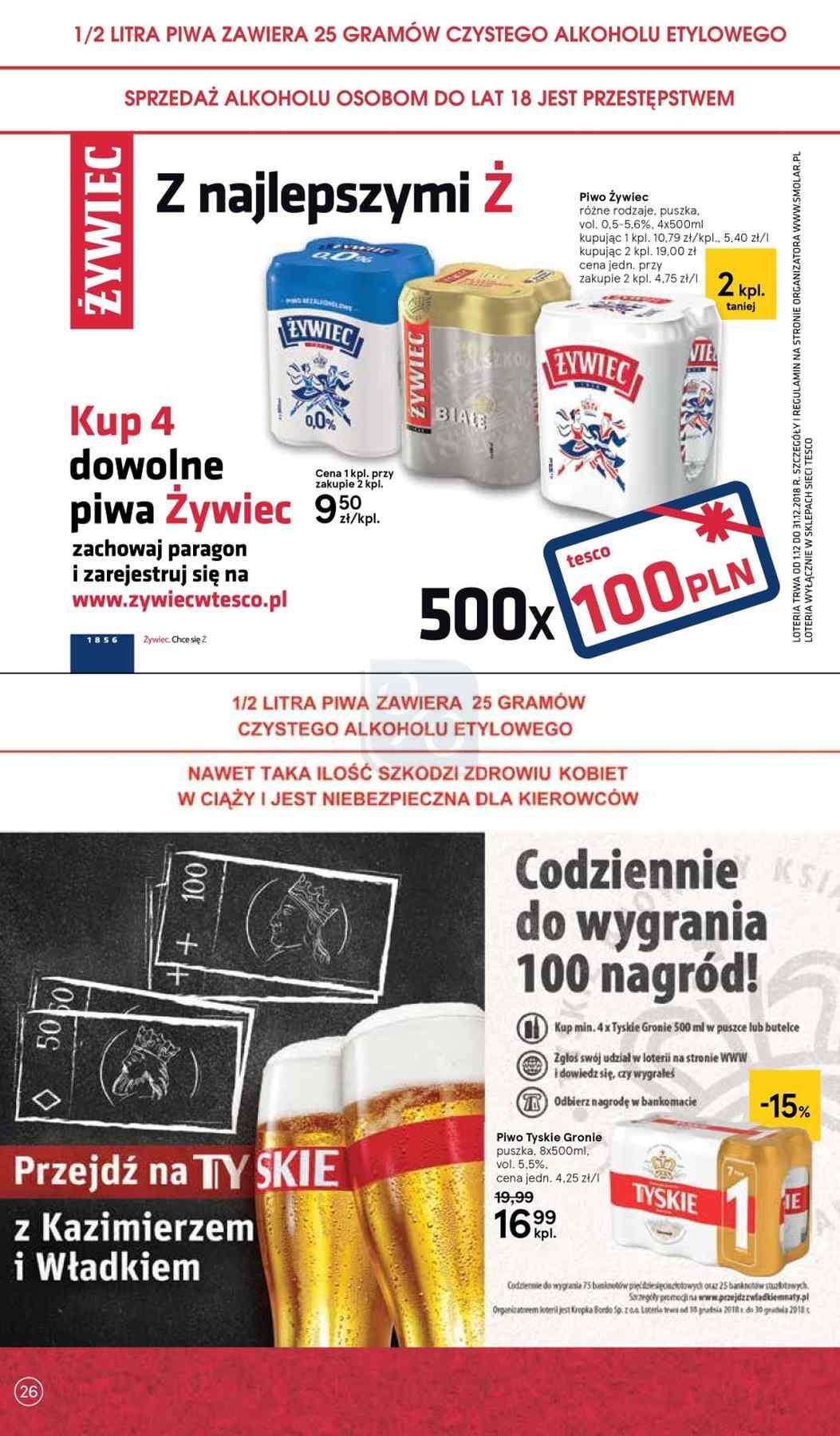 Gazetka promocyjna Tesco do 05/12/2018 str.26