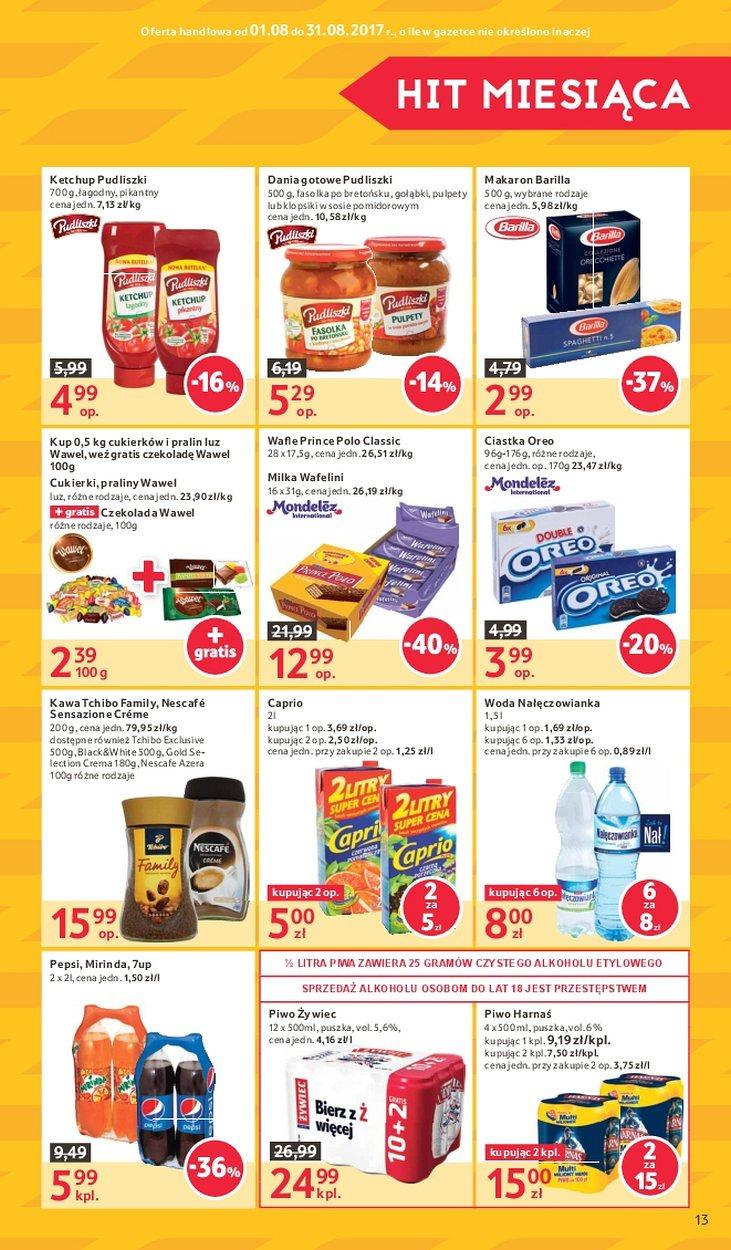 Gazetka promocyjna Tesco do 09/08/2017 str.13