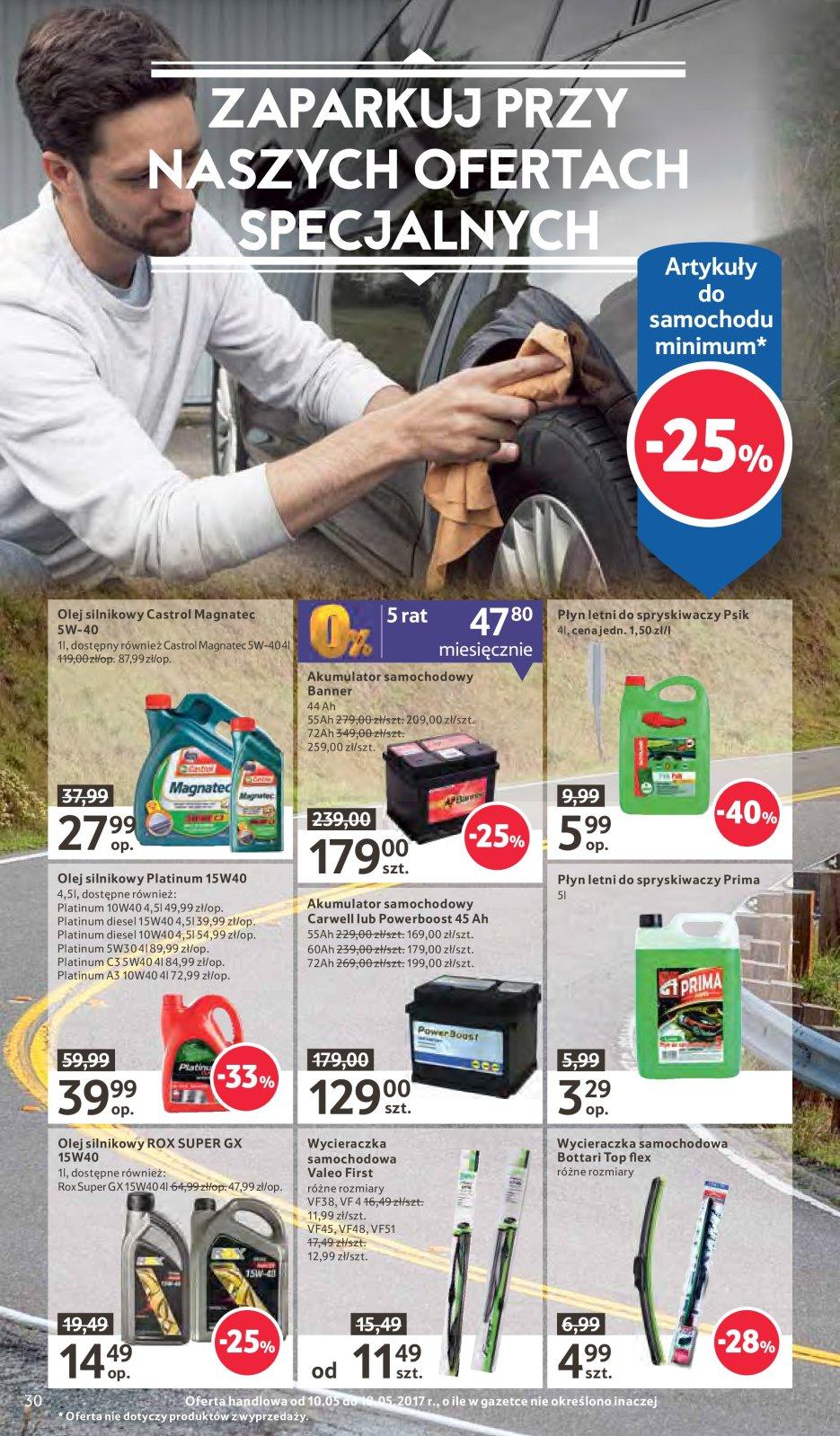 Gazetka promocyjna Tesco do 17/05/2017 str.30