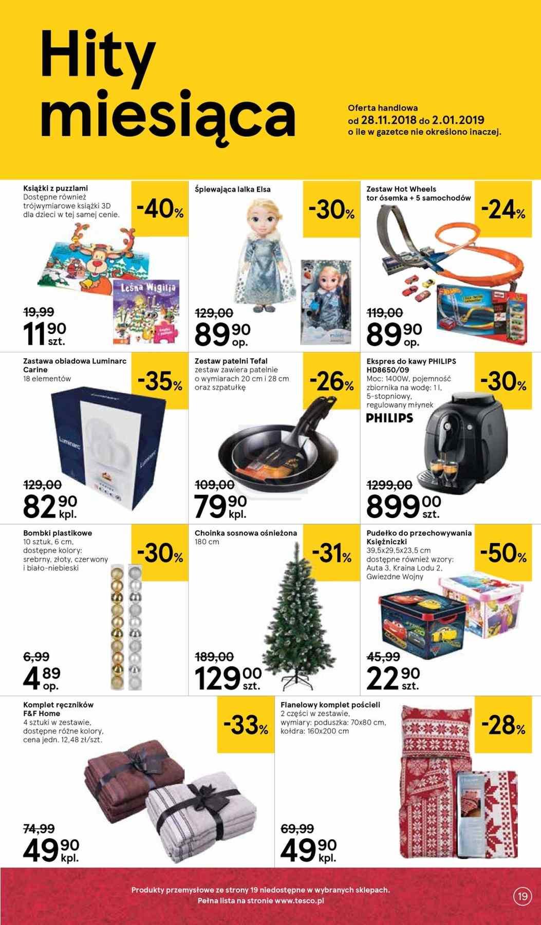 Gazetka promocyjna Tesco do 05/12/2018 str.19