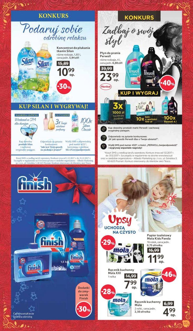 Gazetka promocyjna Tesco do 06/12/2017 str.35