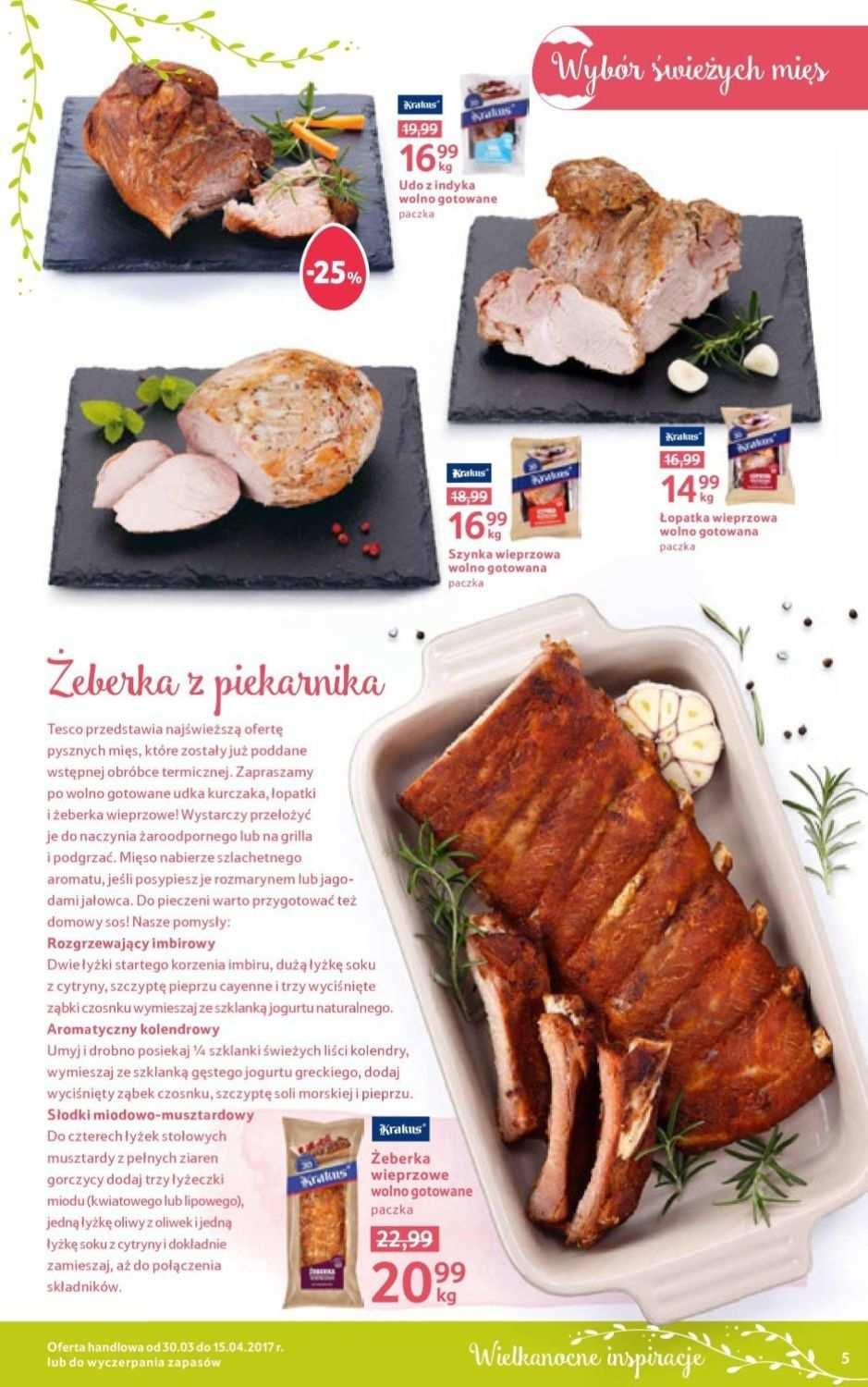 Gazetka promocyjna Tesco do 15/04/2017 str.5