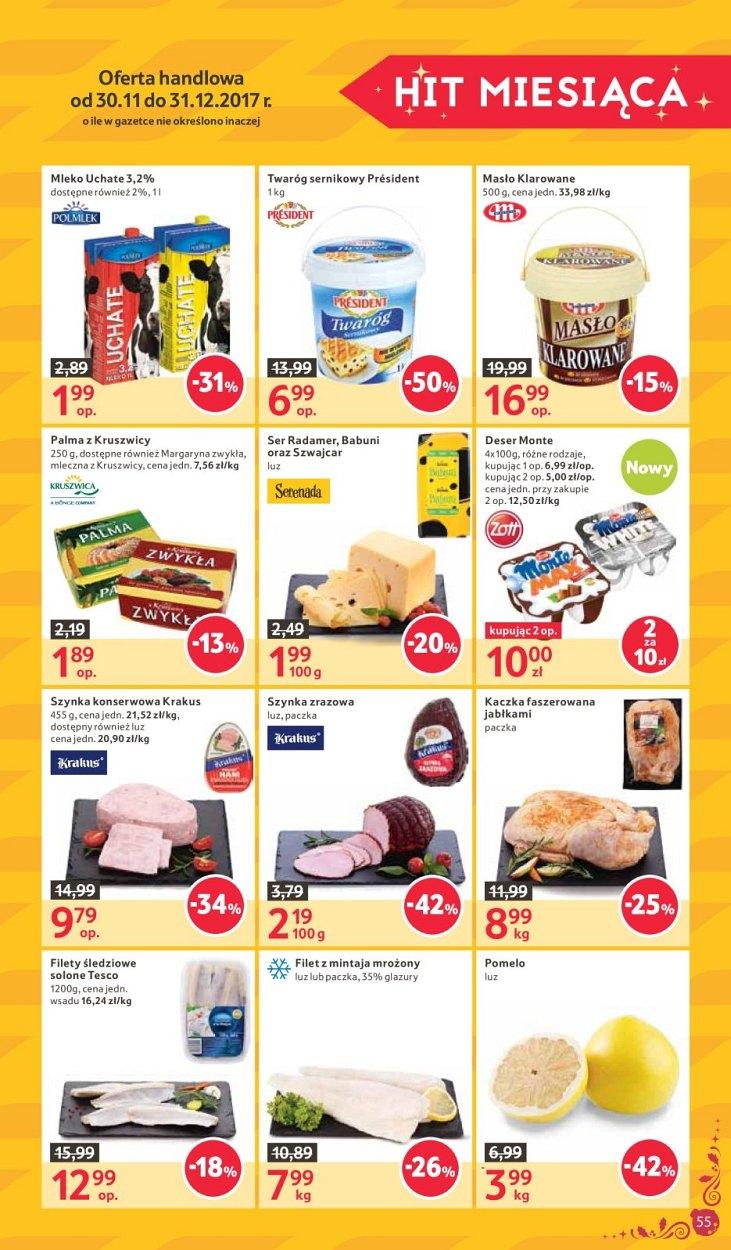 Gazetka promocyjna Tesco do 06/12/2017 str.55