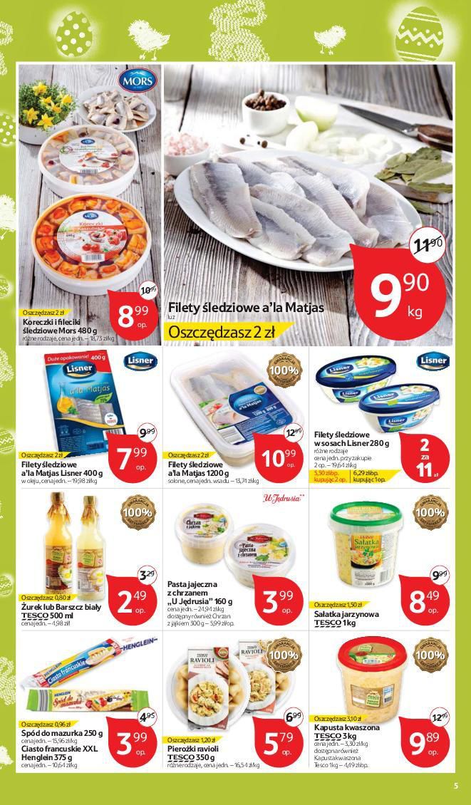 Gazetka promocyjna Tesco do 26/03/2016 str.5