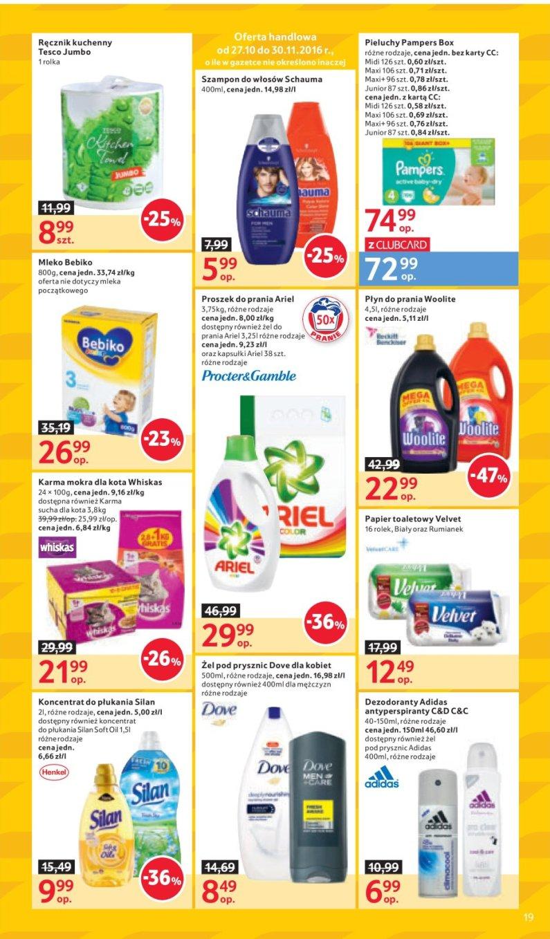 Gazetka promocyjna Tesco do 02/11/2016 str.19