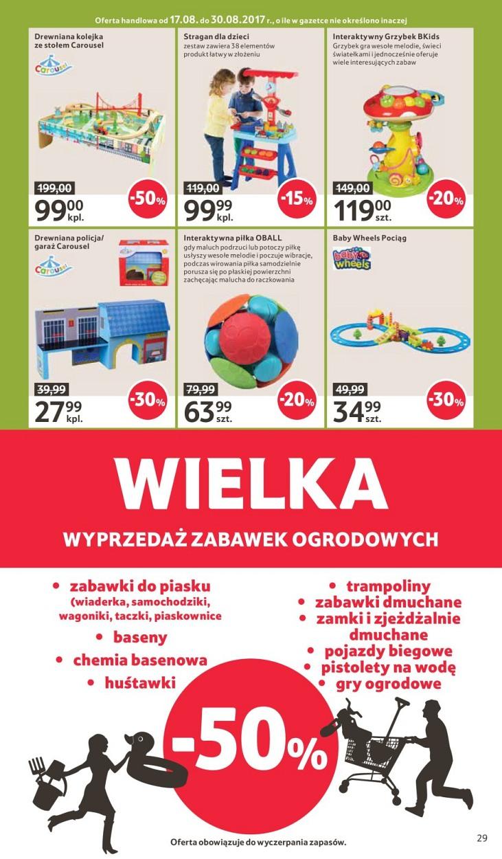 Gazetka promocyjna Tesco do 23/08/2017 str.29