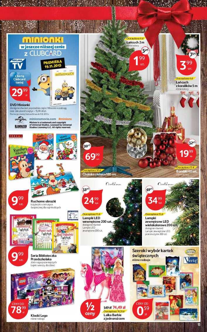 Gazetka promocyjna Tesco do 25/11/2015 str.15