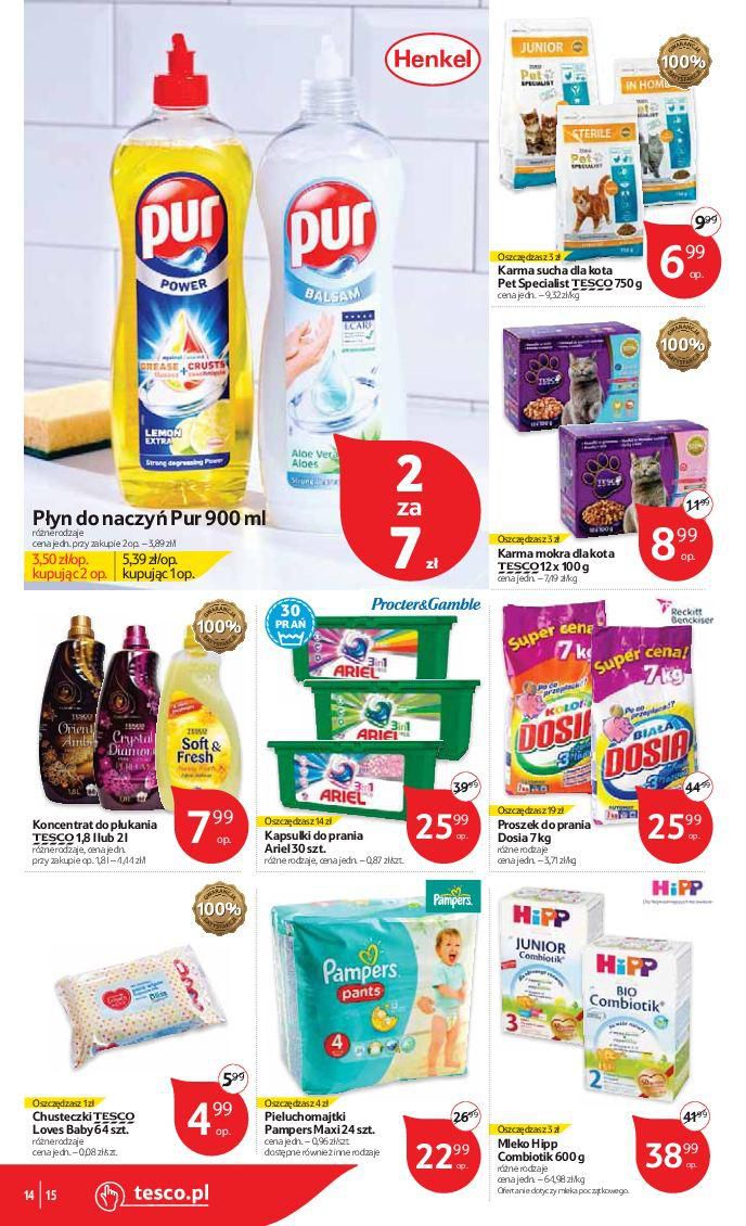 Gazetka promocyjna Tesco do 10/02/2016 str.14