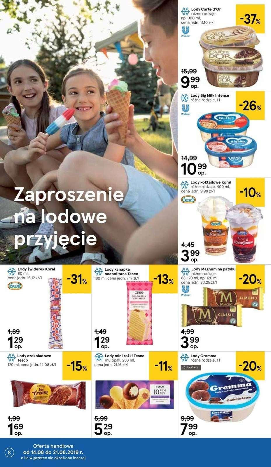 Gazetka promocyjna Tesco do 21/08/2019 str.7
