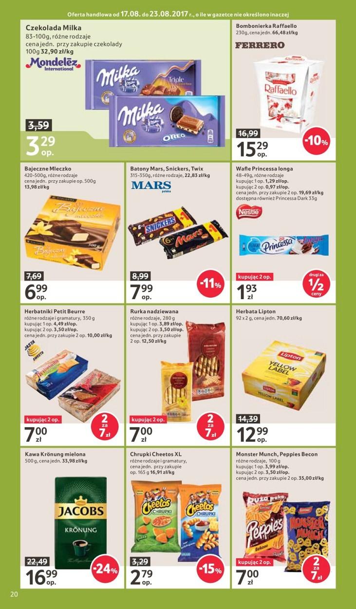 Gazetka promocyjna Tesco do 23/08/2017 str.20