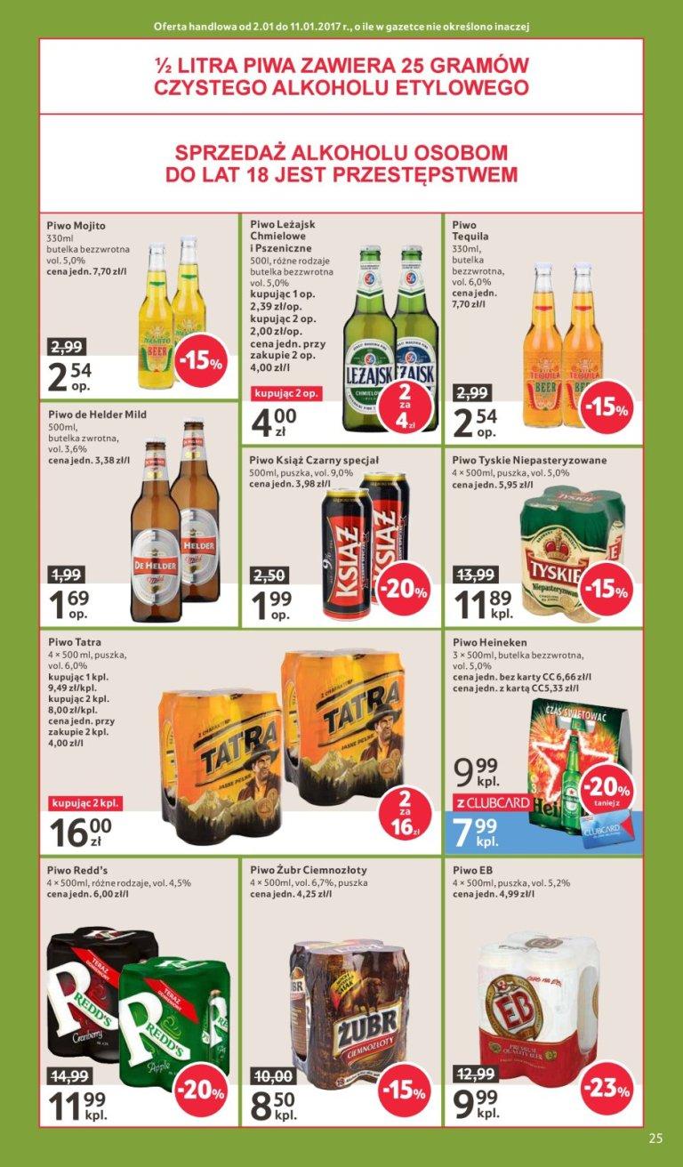 Gazetka promocyjna Tesco do 11/01/2017 str.25