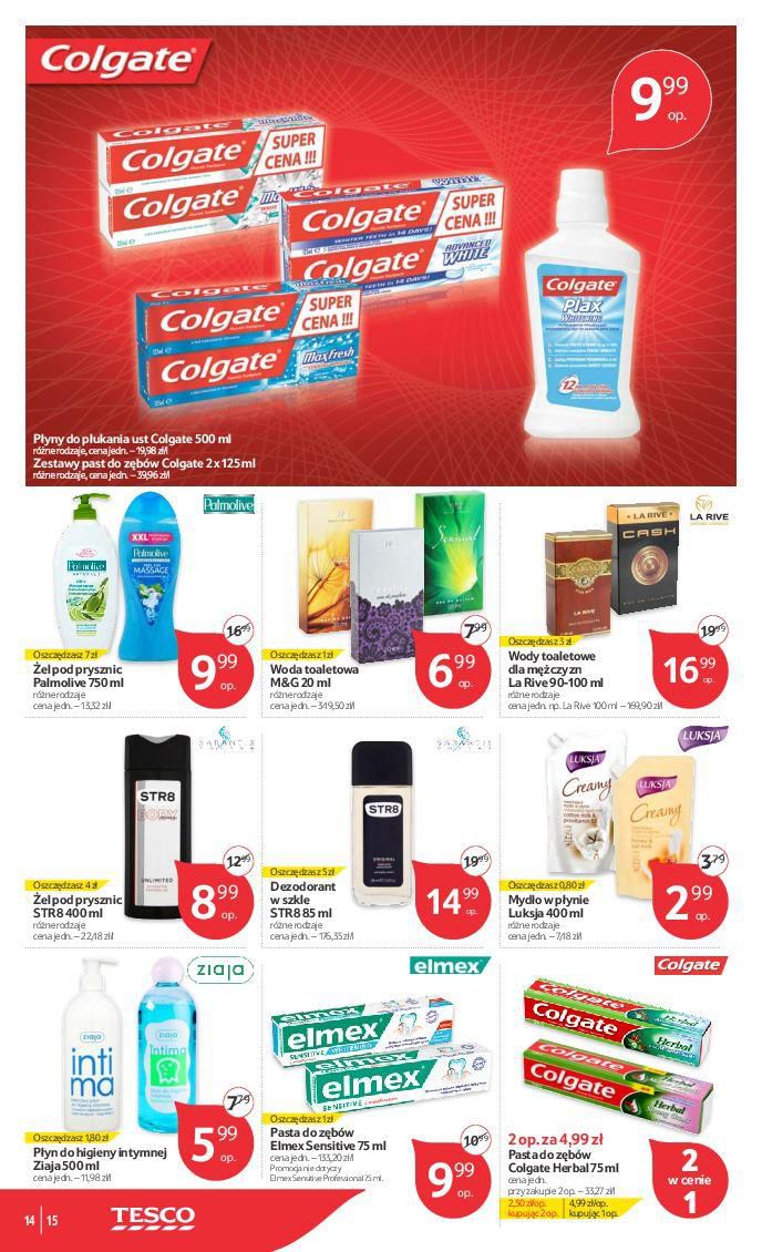 Gazetka promocyjna Tesco do 20/01/2016 str.14