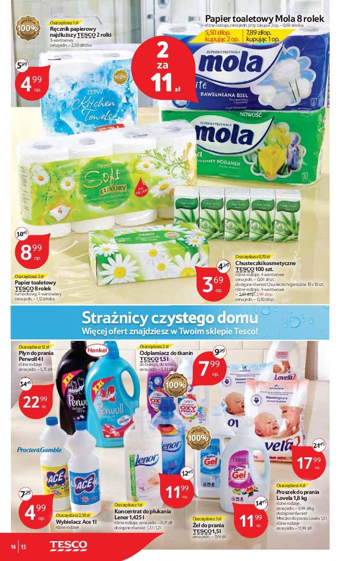 Gazetka promocyjna Tesco do 13/01/2016 str.14