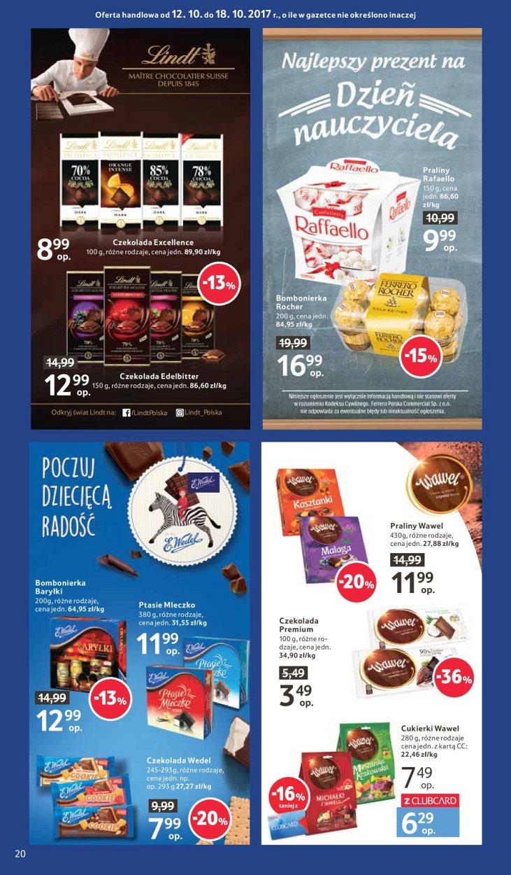 Gazetka promocyjna Tesco do 18/10/2017 str.20