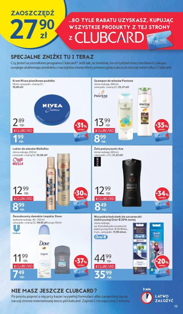 Gazetka promocyjna Tesco do 31/10/2017 str.19