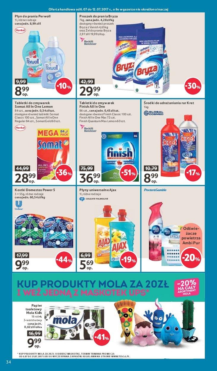 Gazetka promocyjna Tesco do 12/07/2017 str.34