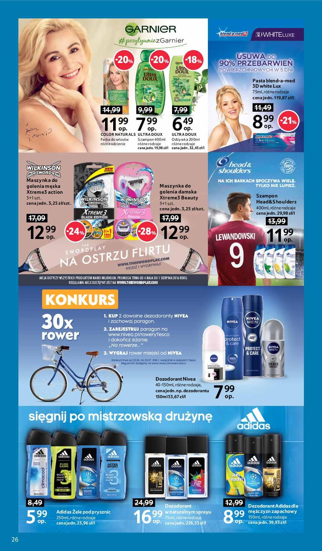 Gazetka promocyjna Tesco do 20/07/2016 str.26