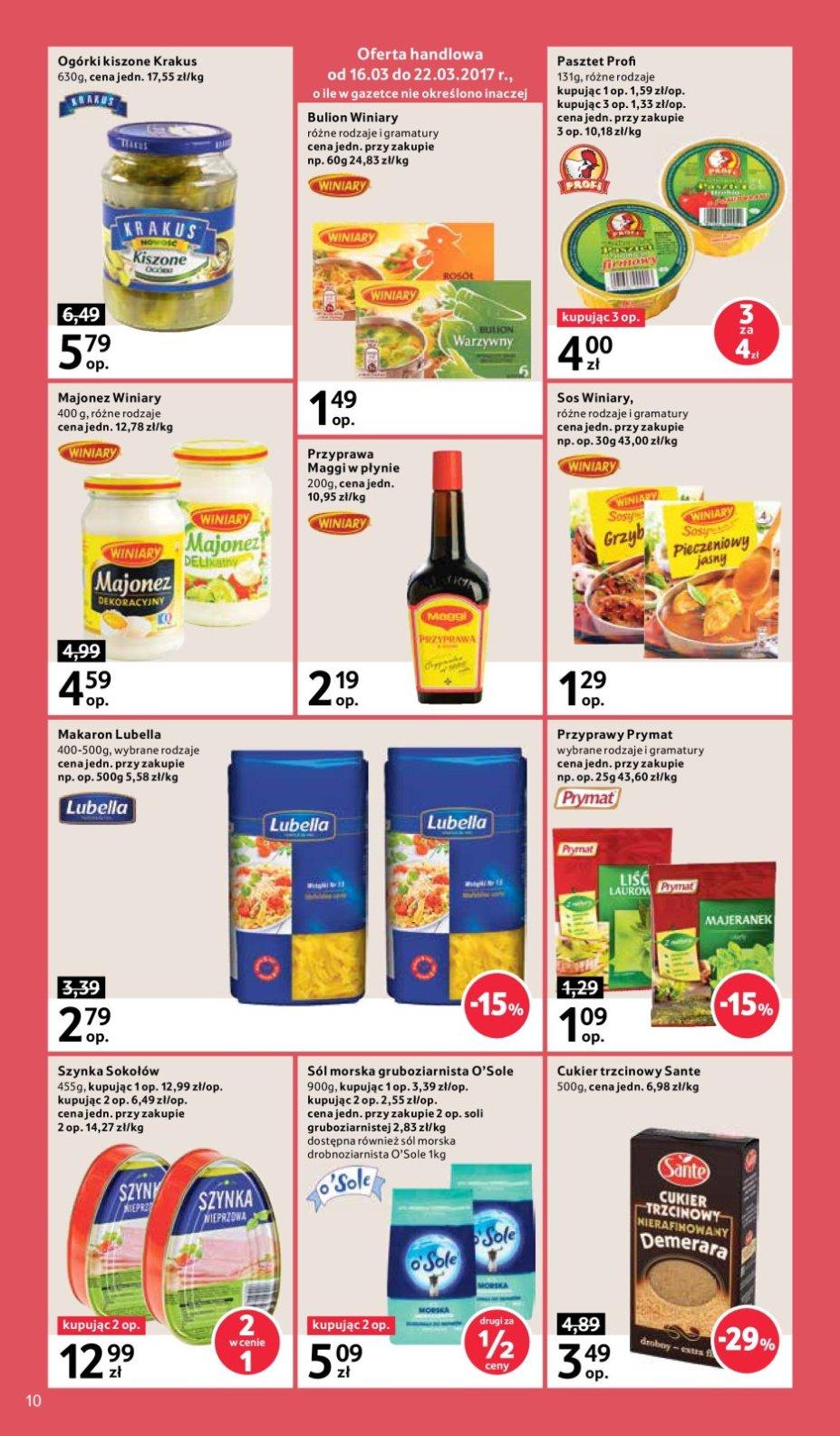 Gazetka promocyjna Tesco do 22/03/2017 str.10