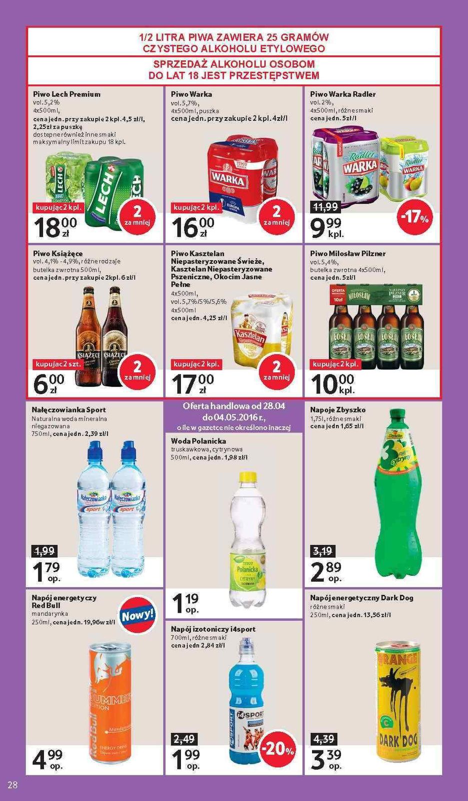 Gazetka promocyjna Tesco do 04/05/2016 str.28