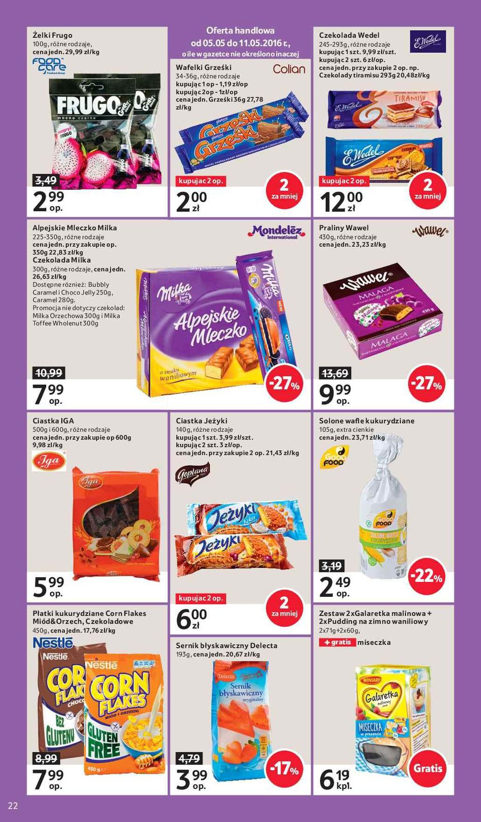 Gazetka promocyjna Tesco do 11/05/2016 str.22