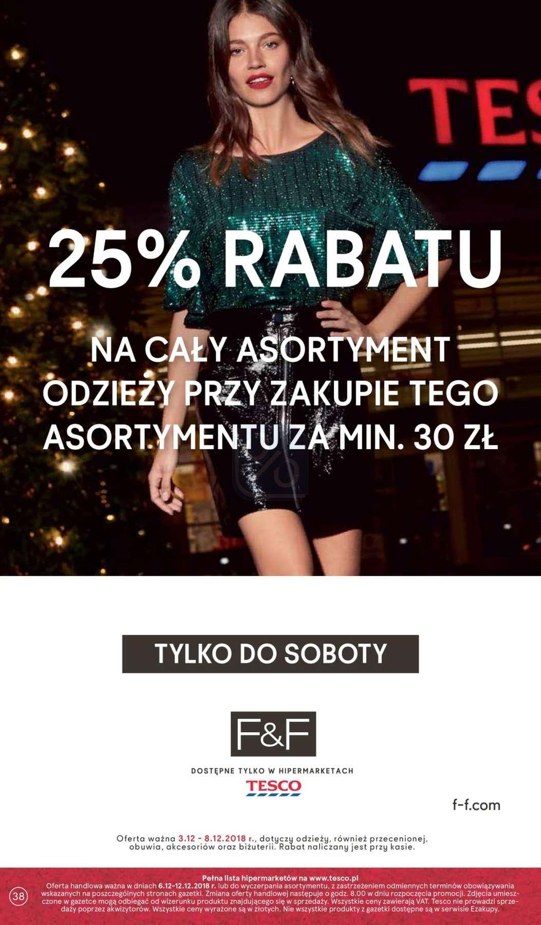 Gazetka promocyjna Tesco do 12/12/2018 str.38