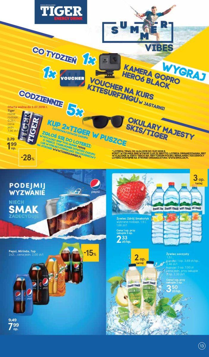 Gazetka promocyjna Tesco do 04/07/2018 str.13