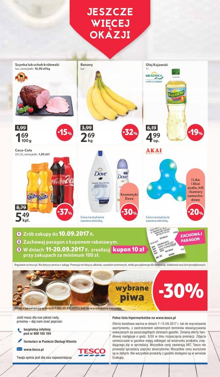 Gazetka promocyjna Tesco do 13/09/2017 str.32