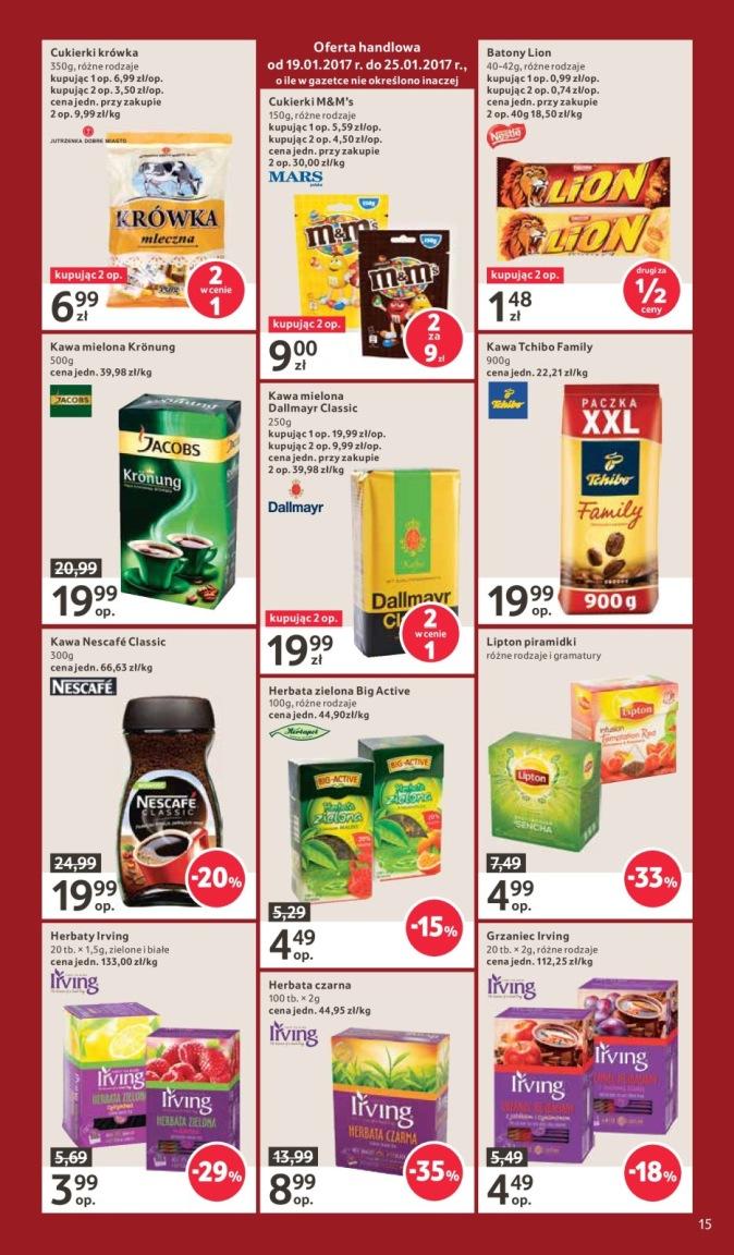 Gazetka promocyjna Tesco do 25/01/2017 str.15