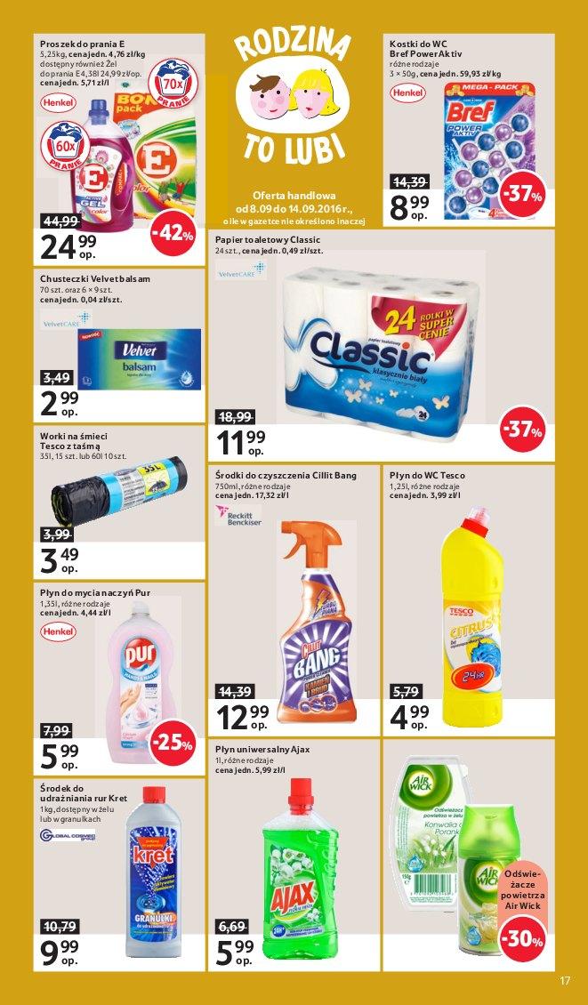 Gazetka promocyjna Tesco do 14/09/2016 str.17