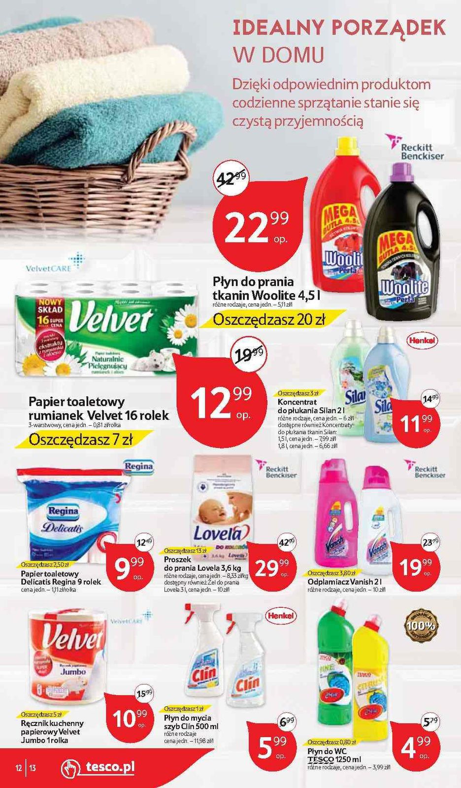 Gazetka promocyjna Tesco do 13/04/2016 str.12