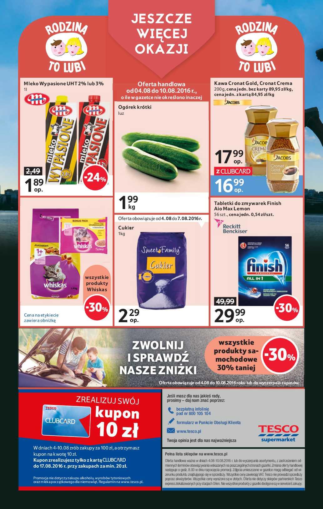 Gazetka promocyjna Tesco do 10/08/2016 str.20