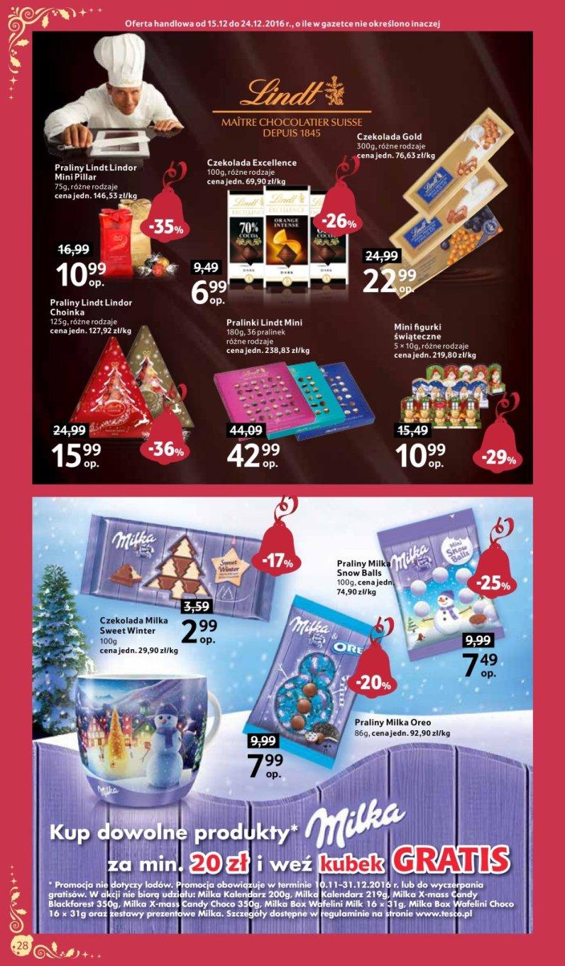 Gazetka promocyjna Tesco do 24/12/2016 str.28