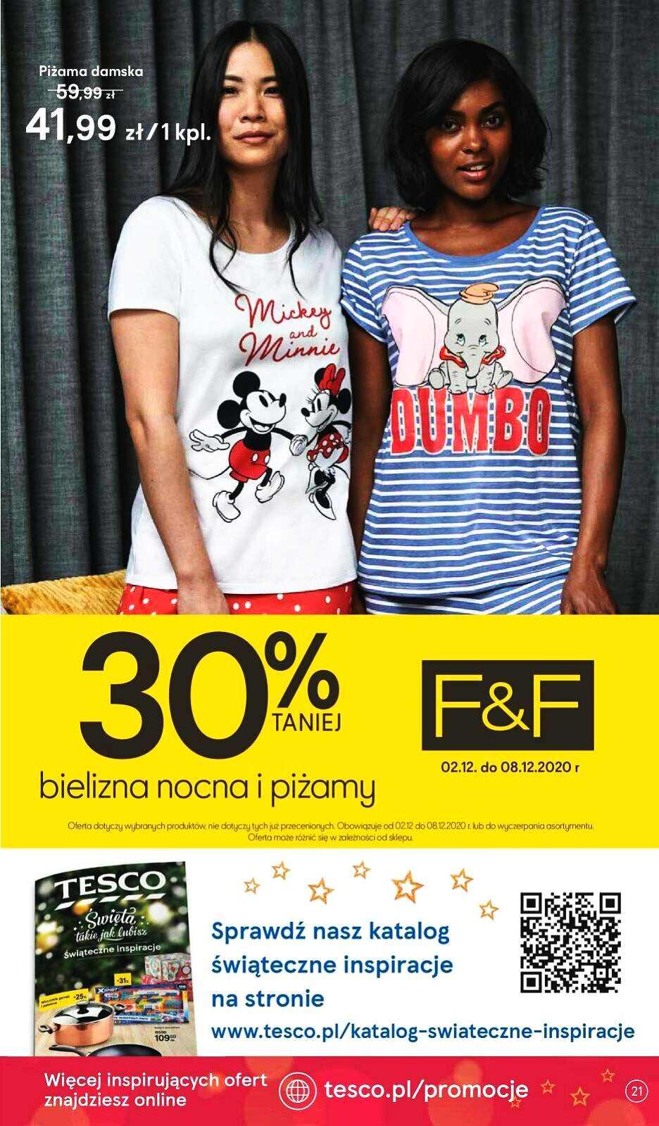 Gazetka promocyjna Tesco do 09/12/2020 str.21