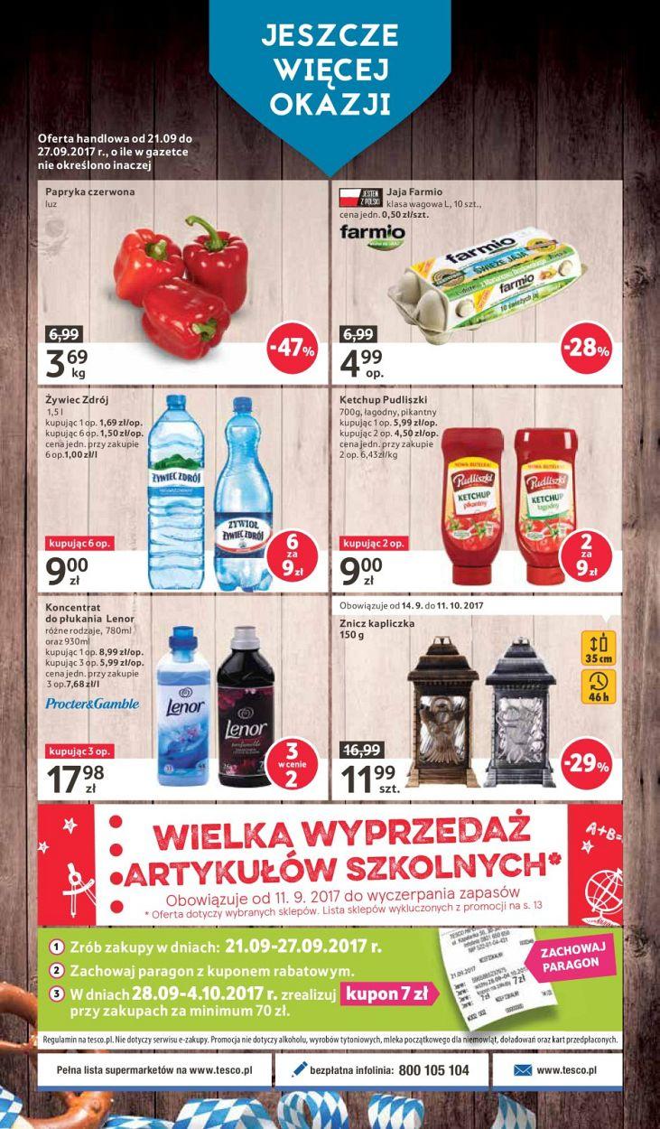 Gazetka promocyjna Tesco do 27/09/2017 str.16