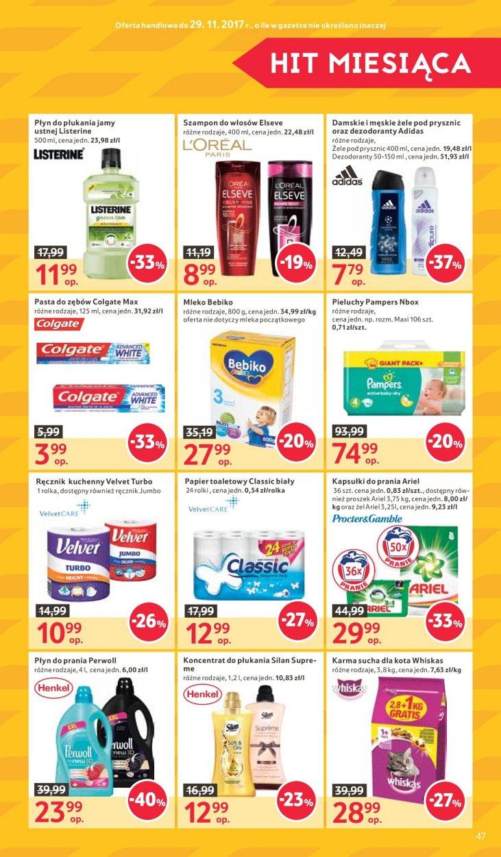 Gazetka promocyjna Tesco do 15/11/2017 str.47