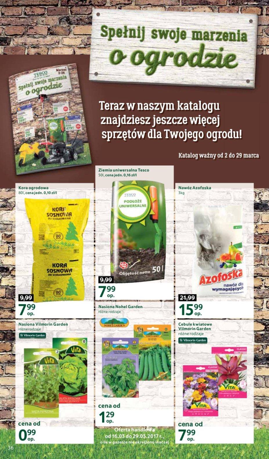 Gazetka promocyjna Tesco do 22/03/2017 str.36