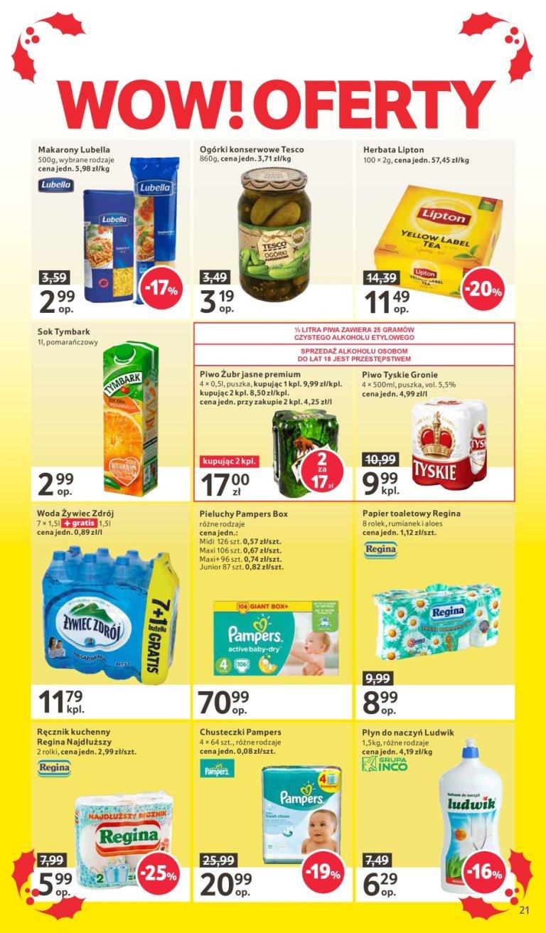 Gazetka promocyjna Tesco do 11/01/2017 str.21