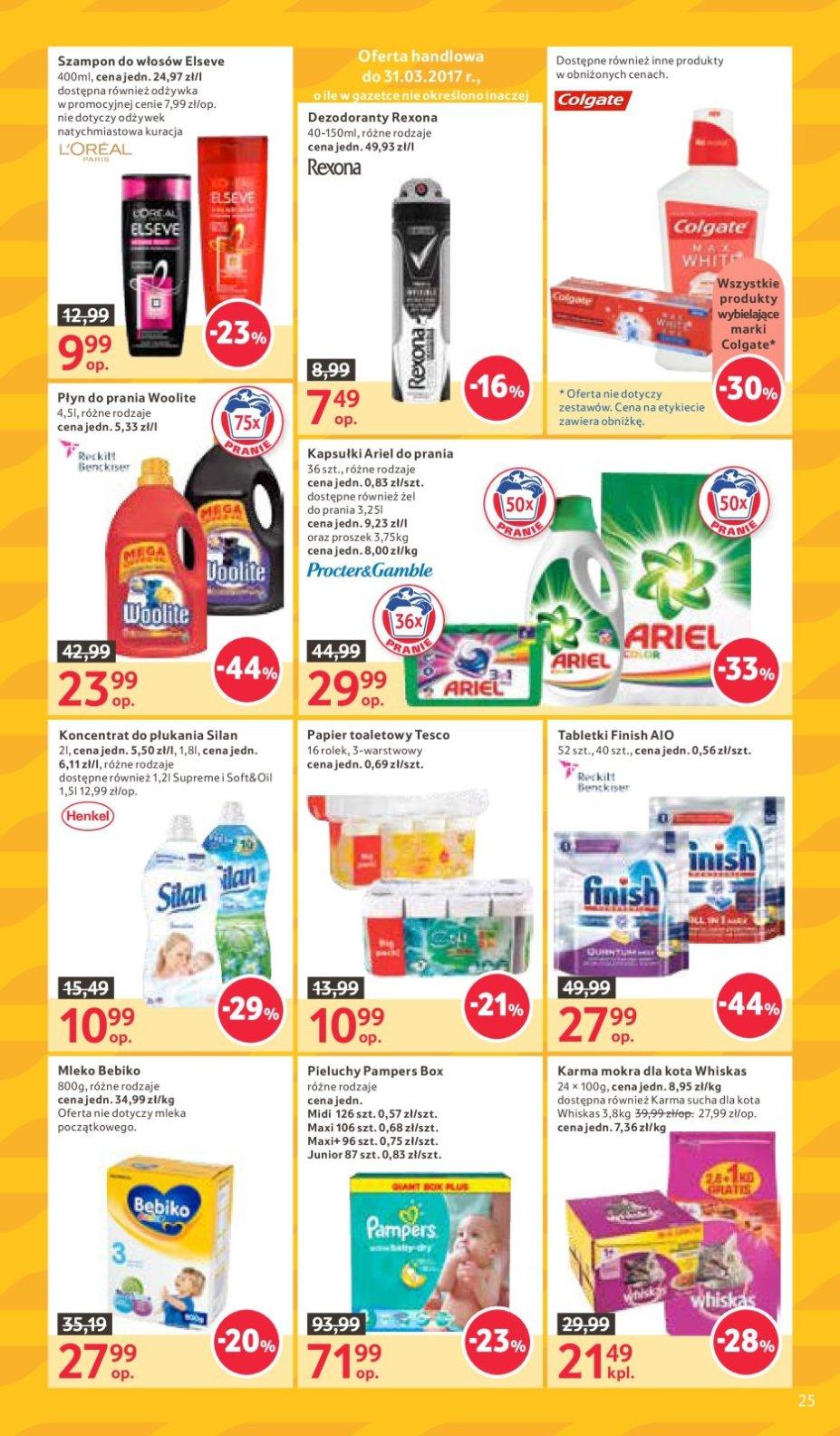 Gazetka promocyjna Tesco do 15/03/2017 str.25