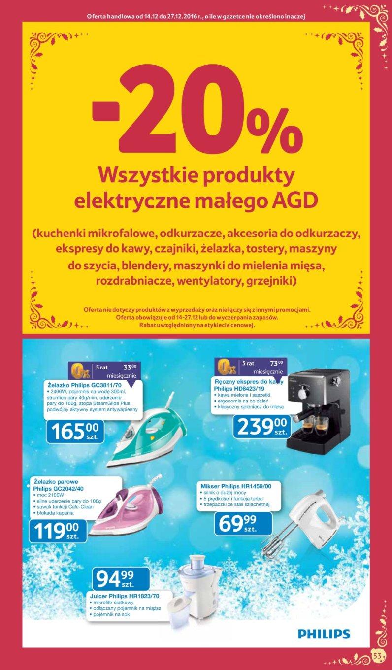 Gazetka promocyjna Tesco do 24/12/2016 str.53