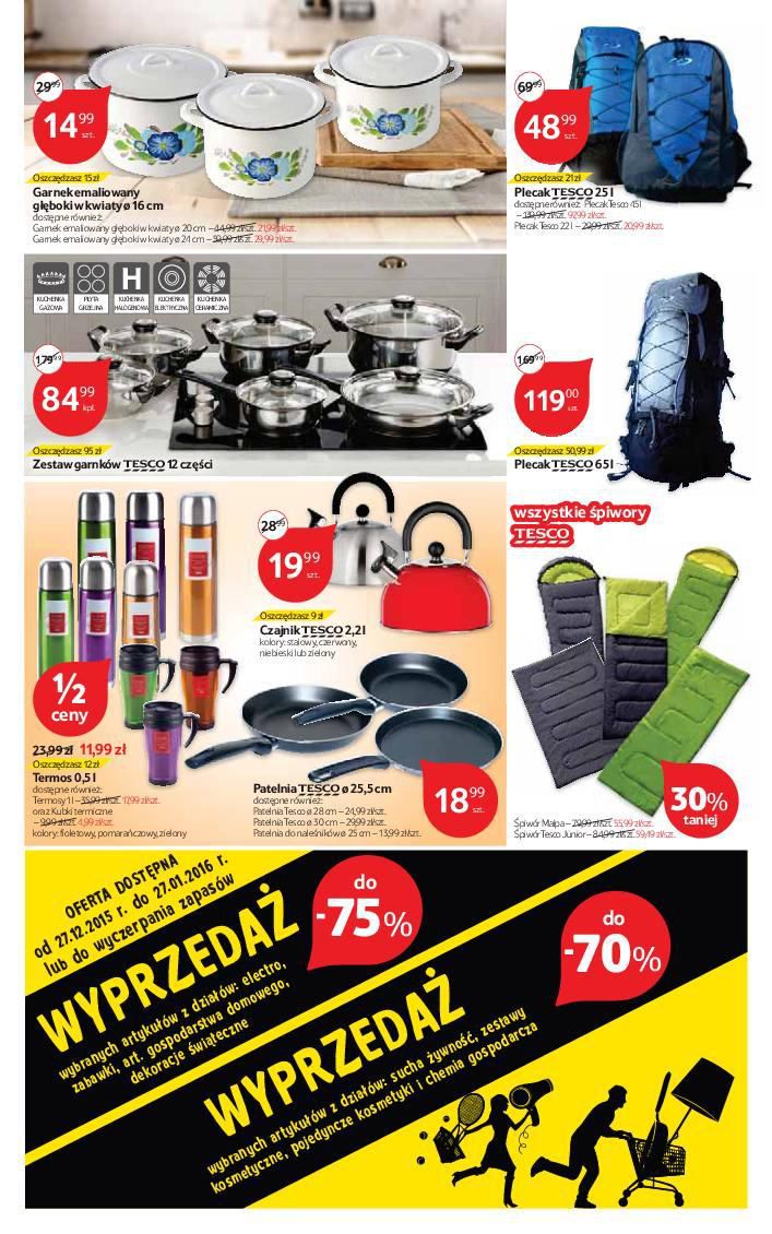 Gazetka promocyjna Tesco do 13/01/2016 str.26