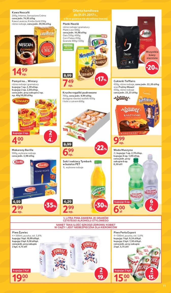 Gazetka promocyjna Tesco do 25/01/2017 str.11