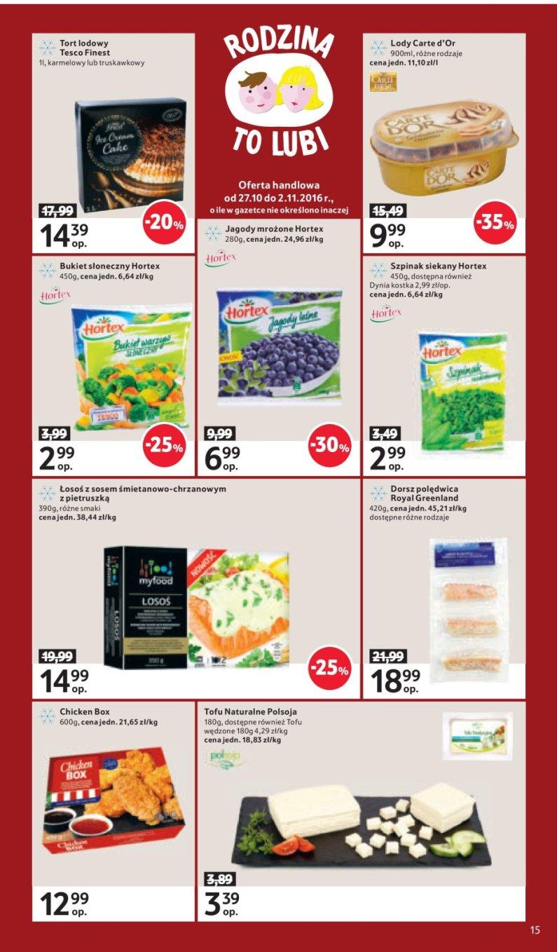 Gazetka promocyjna Tesco do 02/11/2016 str.15