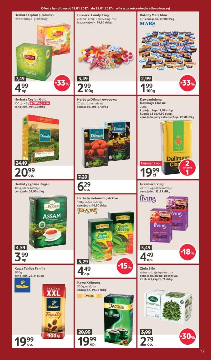 Gazetka promocyjna Tesco do 25/01/2017 str.17