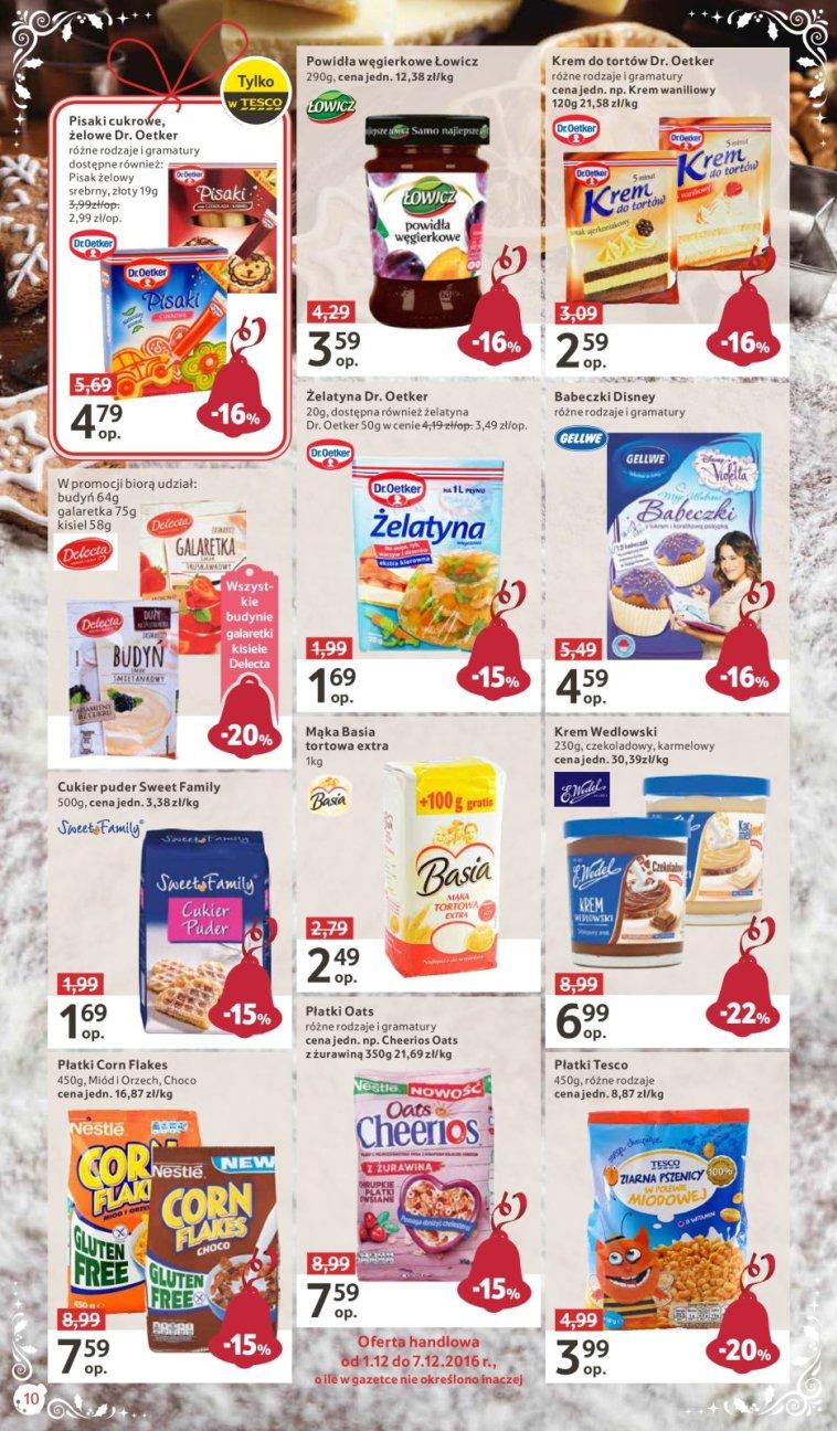 Gazetka promocyjna Tesco do 07/12/2016 str.10