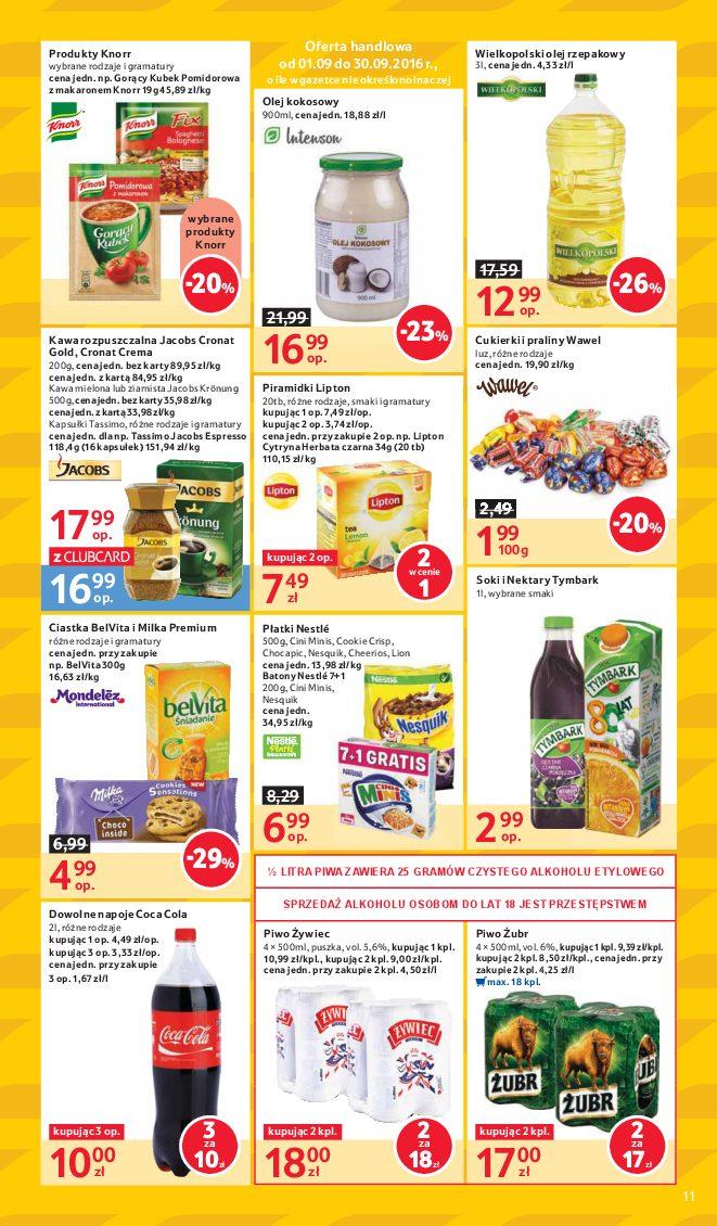 Gazetka promocyjna Tesco do 21/09/2016 str.12