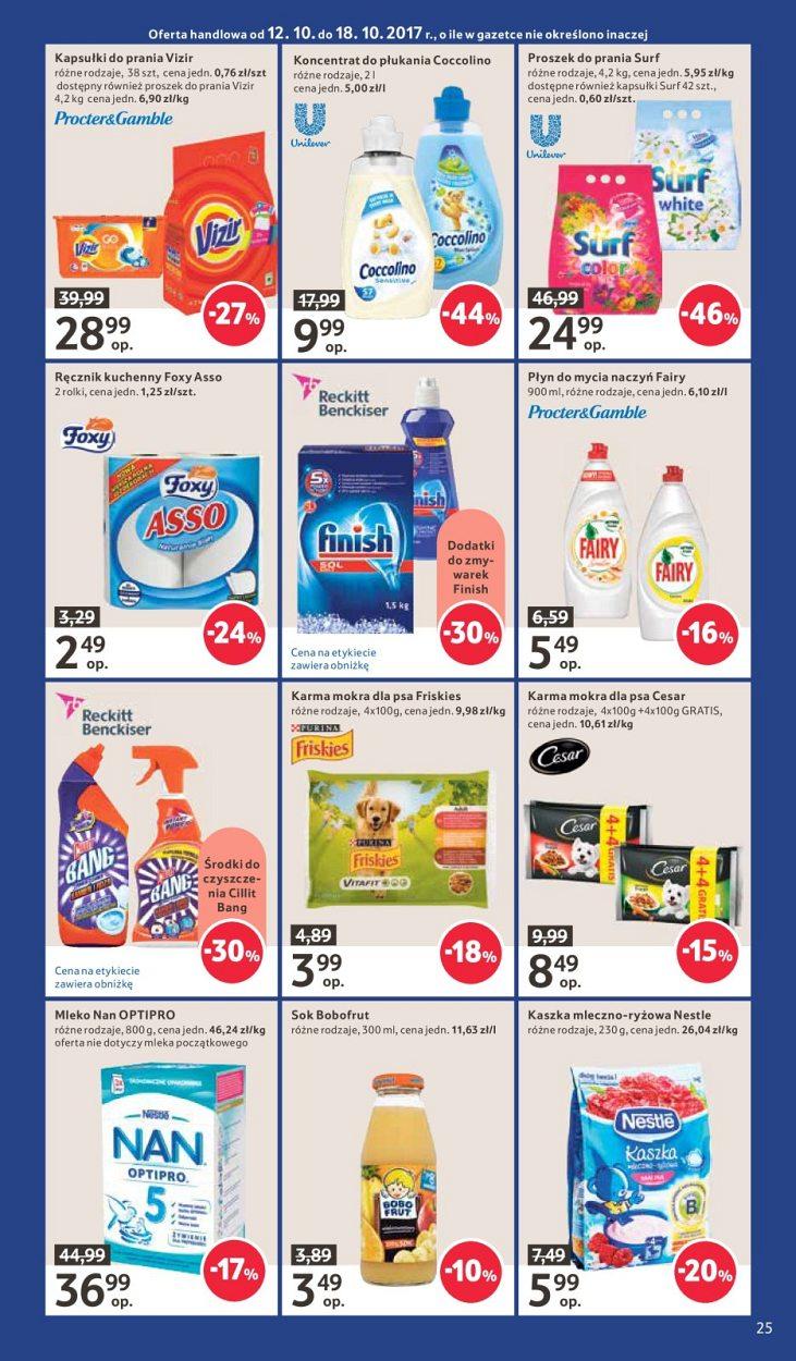 Gazetka promocyjna Tesco do 18/10/2017 str.25