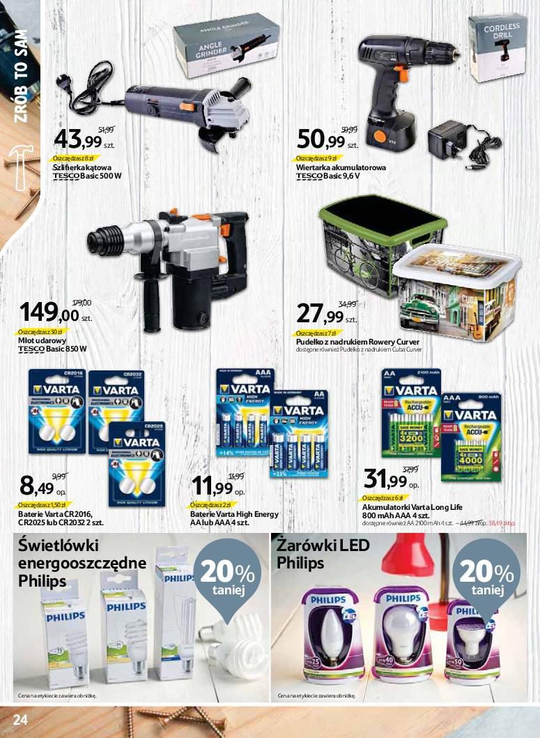 Gazetka promocyjna Tesco do 27/04/2016 str.24