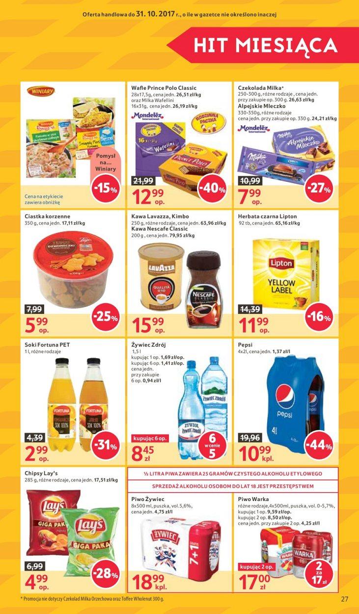 Gazetka promocyjna Tesco do 25/10/2017 str.27