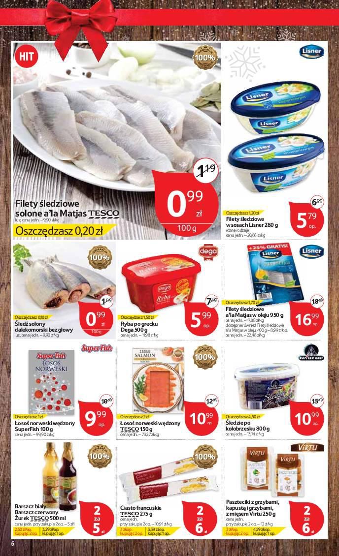 Gazetka promocyjna Tesco do 24/12/2015 str.6